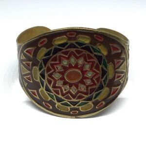 Brass cuff